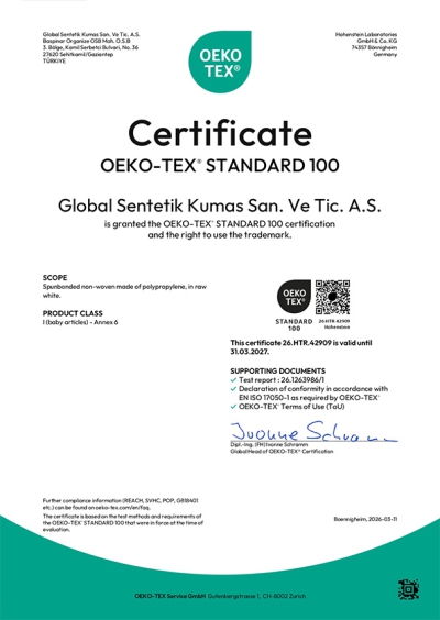 OEKO-TEX® STANDARD 100