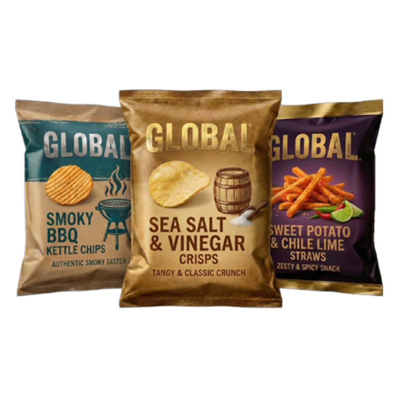 Cips ve Çerez Ambalajları